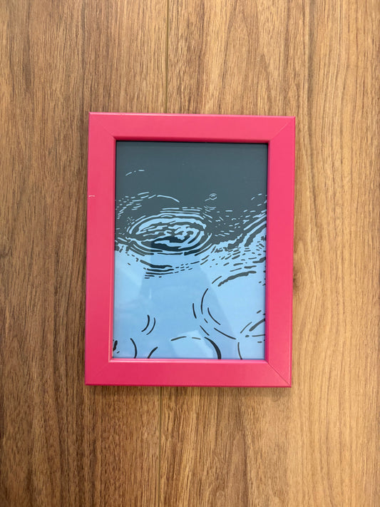 Framed Silk Press Print - December 2025